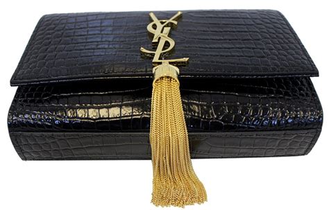 designer clutch ysl|ysl crocodile clutch.